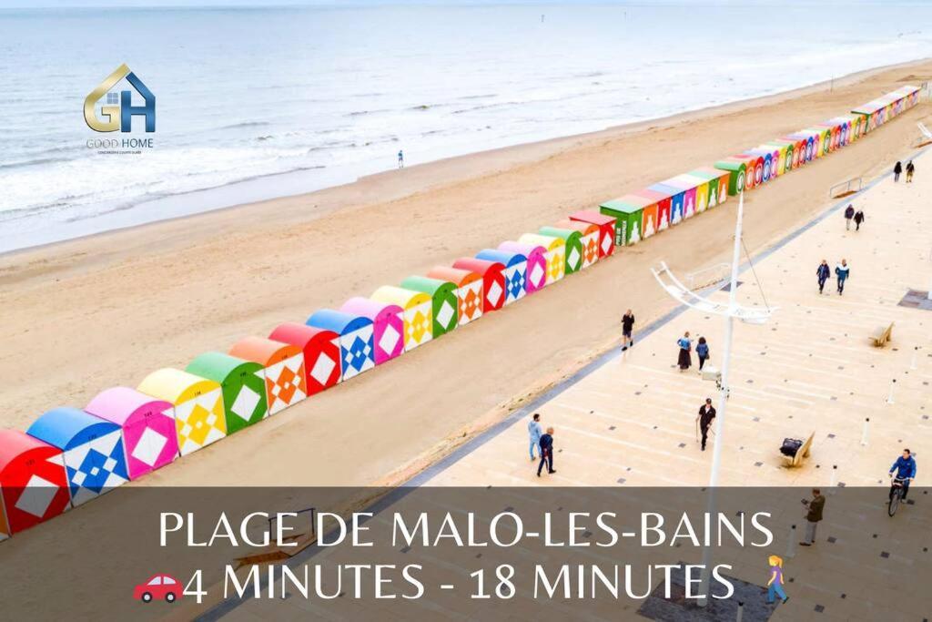 *L'Ecrin De Ronsard*Plage & Centre-Ville ダンケルク エクステリア 写真